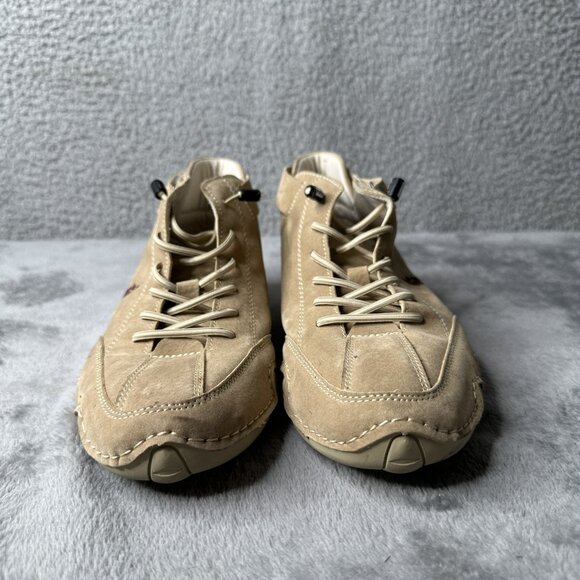 LDECK Shoes Womens Size 7.5 High Top Barefoot Walking Sneakers‎ Orthopedic Suede - Picture 2 of 14